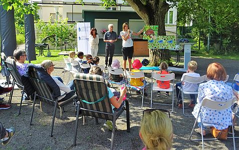 Lesung für Kinder im Rahmen der Ladenburger Literaturtage