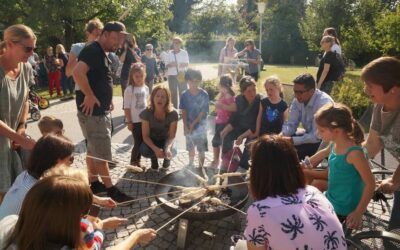 Zweites Café der Kulturen im Park