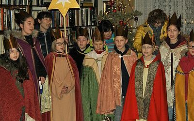 Besuch der Sternsinger