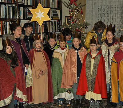 Besuch der Sternsinger
