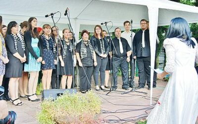 Chorkonzert im Park