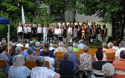 Chorkonzert im Park