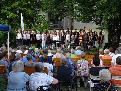 Chorkonzert im Park