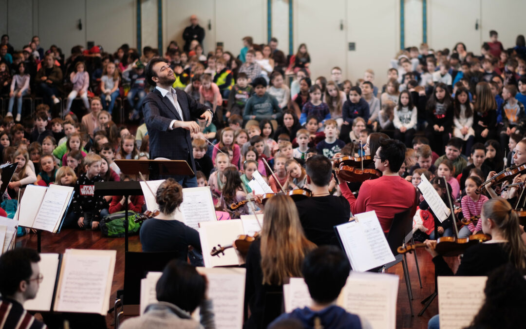 Schüler bei den Mannheimer Philharmonikern