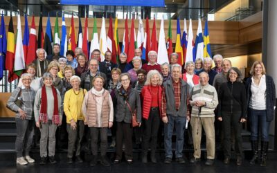Senioren besuchten das Europäische Parlament