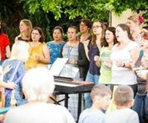 Überraschungsgäste beim Café der Kulturen