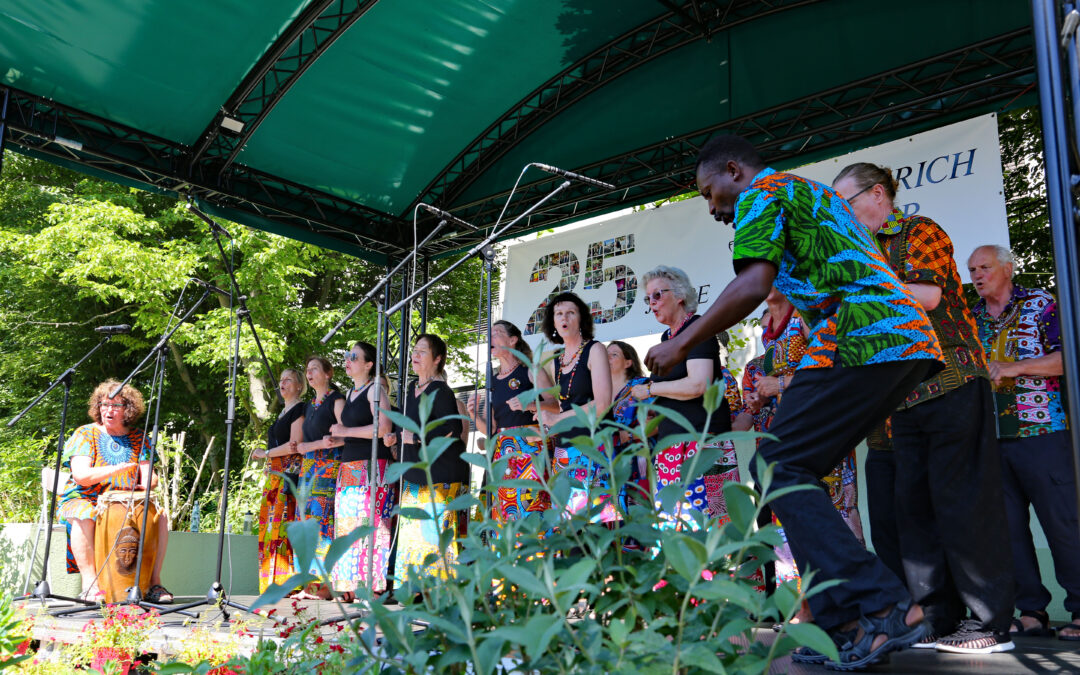 Afrikanische Lebensfreude beim Konzert des Moko-Chors