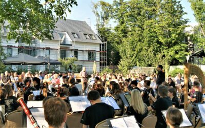 Sommerliches Open-Air-Konzert des Jugend-Sinfonie-Orchesters der Musikschule Mannheim